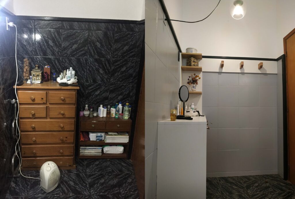 Antes Después baño en Sta Lucía - OMG! Design Studio