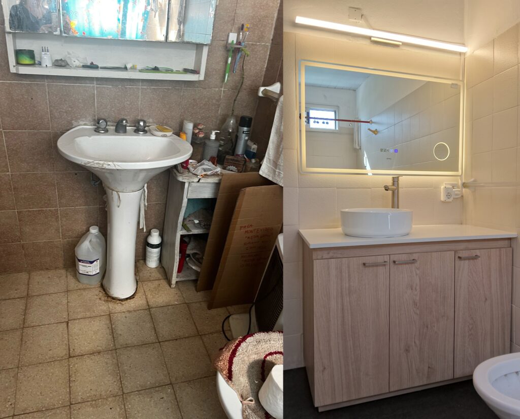 Antes Después baño en Tapia - OMG! Design Studio